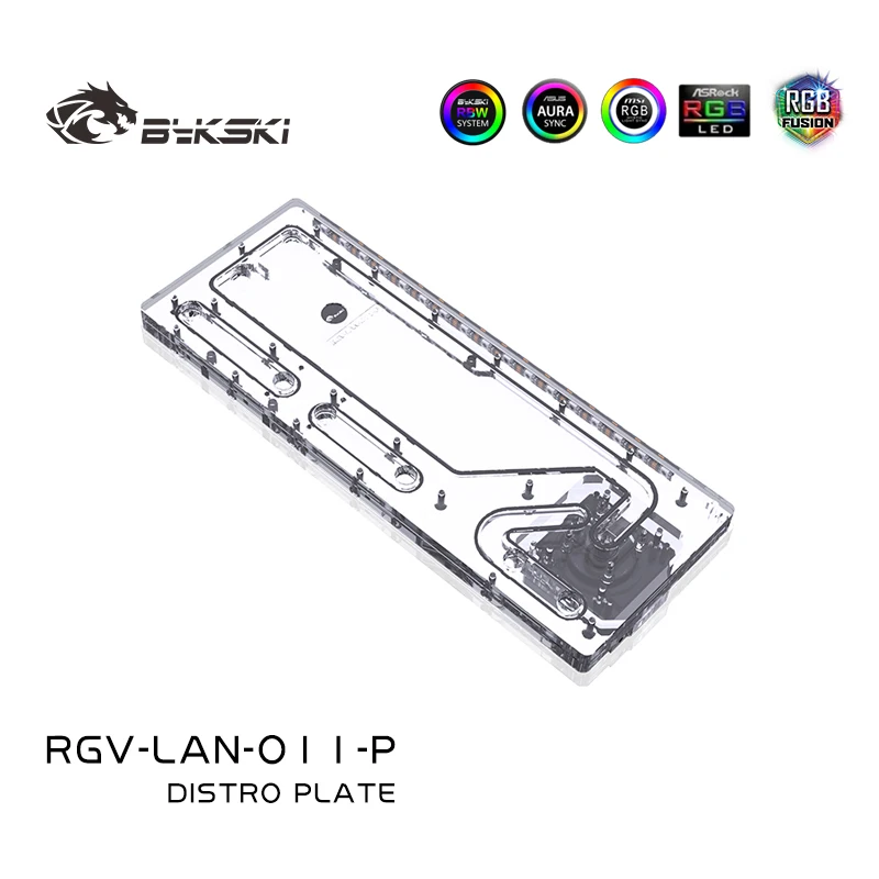 BYKSKI  Acrylic Board Water Di - Distro Plate Ddc Pump Combo 评论和价格